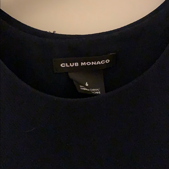 Navy blue Club Monaco Romper (with open back) - Picture 2 of 3